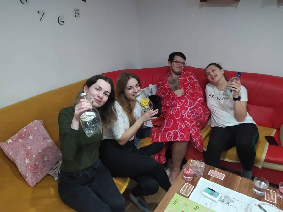 Slovanský Opijáš alkoholická hra fotka z hry